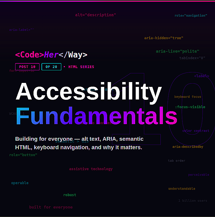 HTML Accessibility Fundamentals