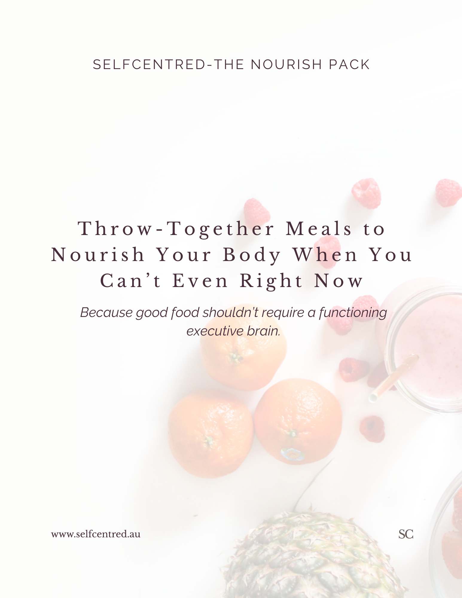 Throw-Together Meals to Nourish Your Body When You Can’t Even Right Now