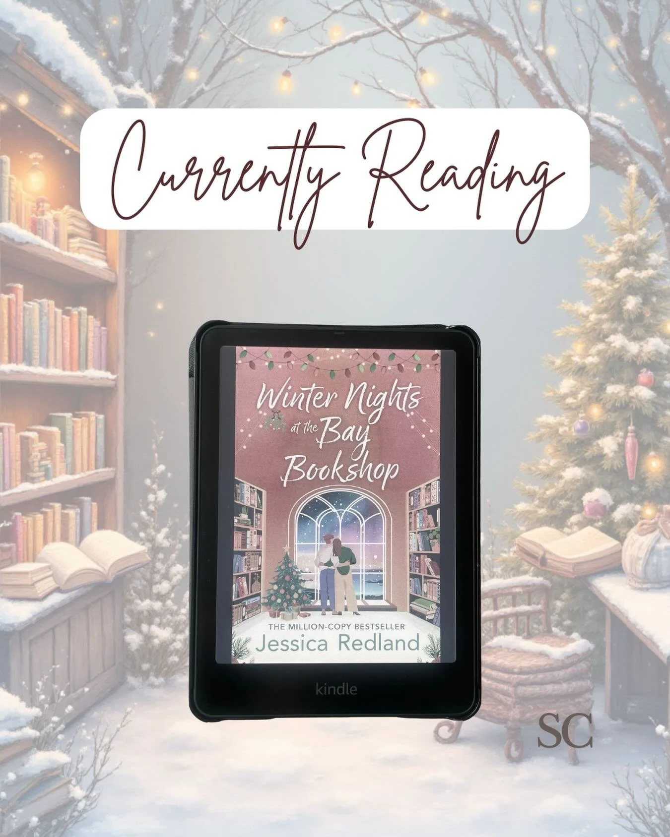 📖 Currently reading: Winter Nights at the Bay Bookshop by Jessica Redland

I&rsquo;m about 60% in, and this one has been a very gentle, slow-burn romance so far. Cozy setting, familiar Redland warmth, and plenty of small-town charm - but I&rsquo;ll 