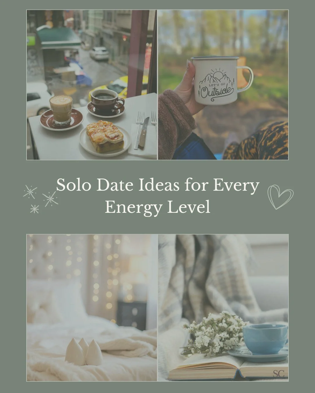Are solo dates actually self-care? (new blog post)

I planned to take myself to the movies last week. Just a simple solo date - daytime session, popcorn, a couple of hours to myself.

But I realised something interesting while planning it.
I ended up