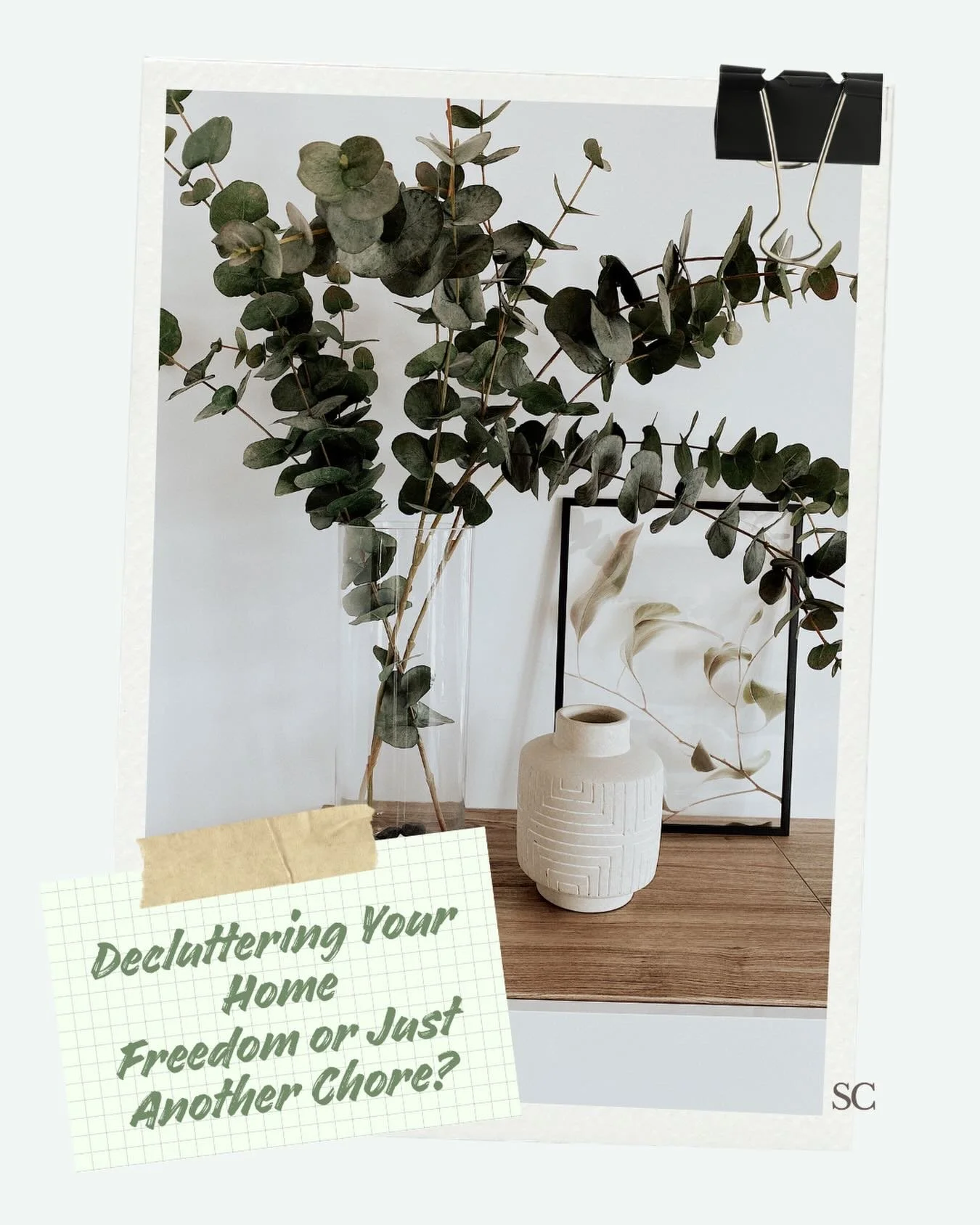 Is decluttering actually calming&hellip;or has it quietly become another thing we feel like we should be doing?

We&rsquo;re constantly told that owning less will make us feel lighter, clearer, more in control. And sometimes that&rsquo;s true. Lettin