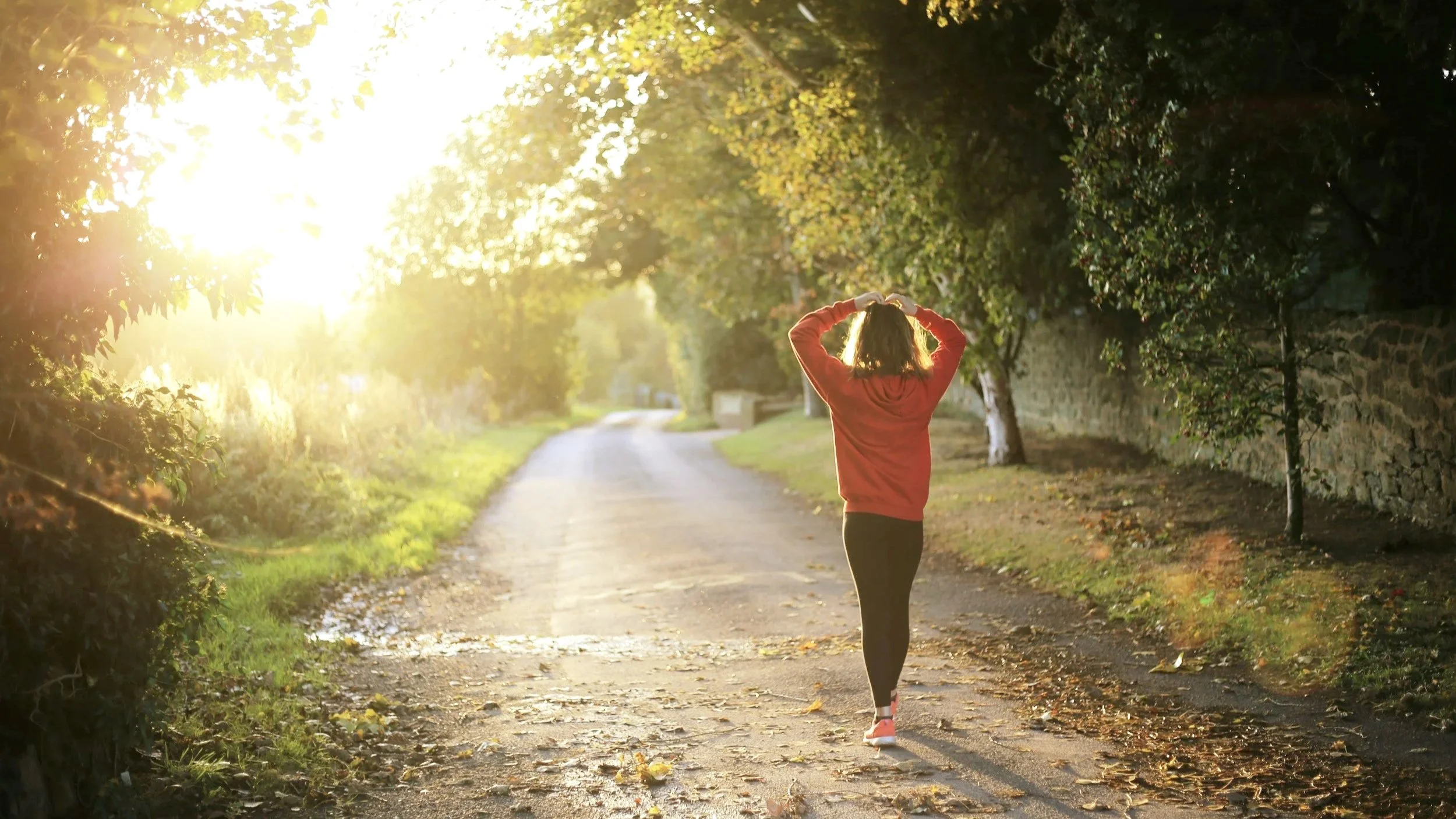 5 to 10 minutes of sun in the morning can help with sleep quality at night.
