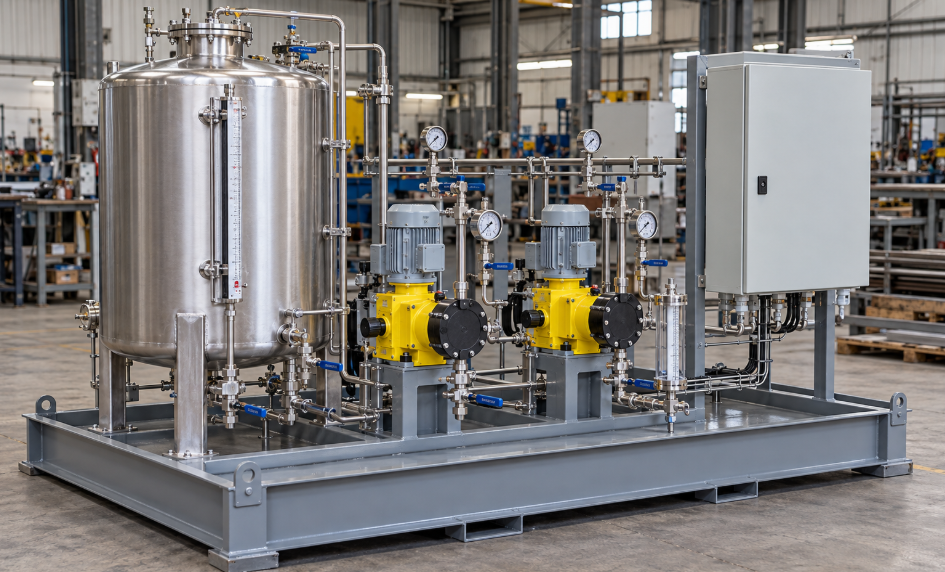 Chemical Injection Package Skid Design Services | KHAAS