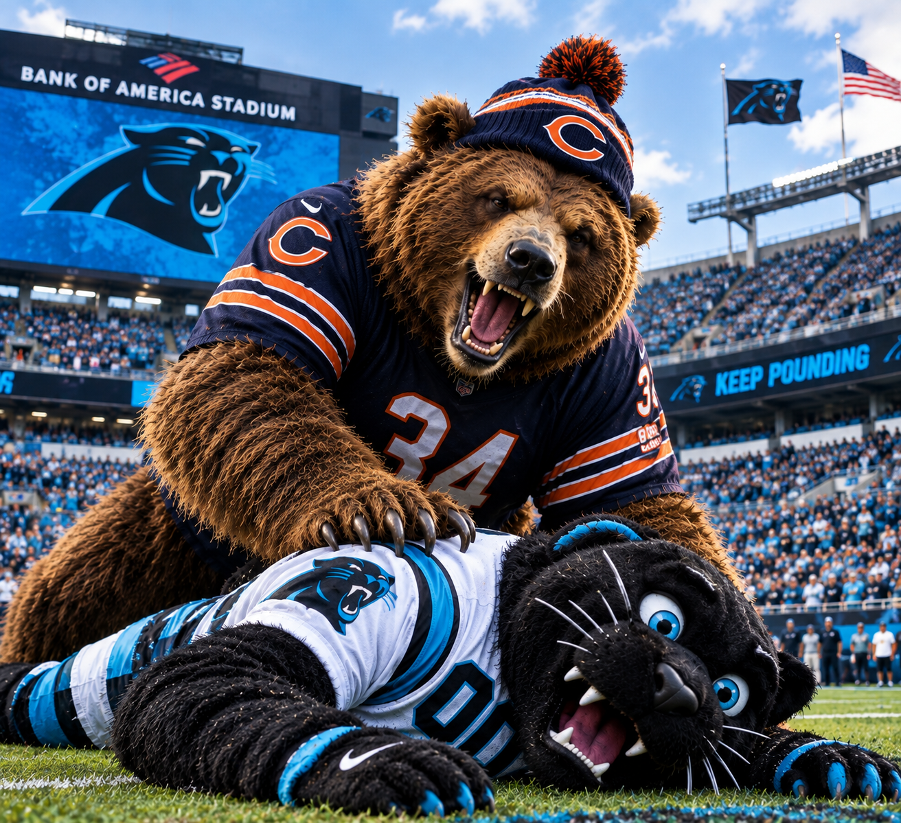 The March Begins - Bears vs Panthers