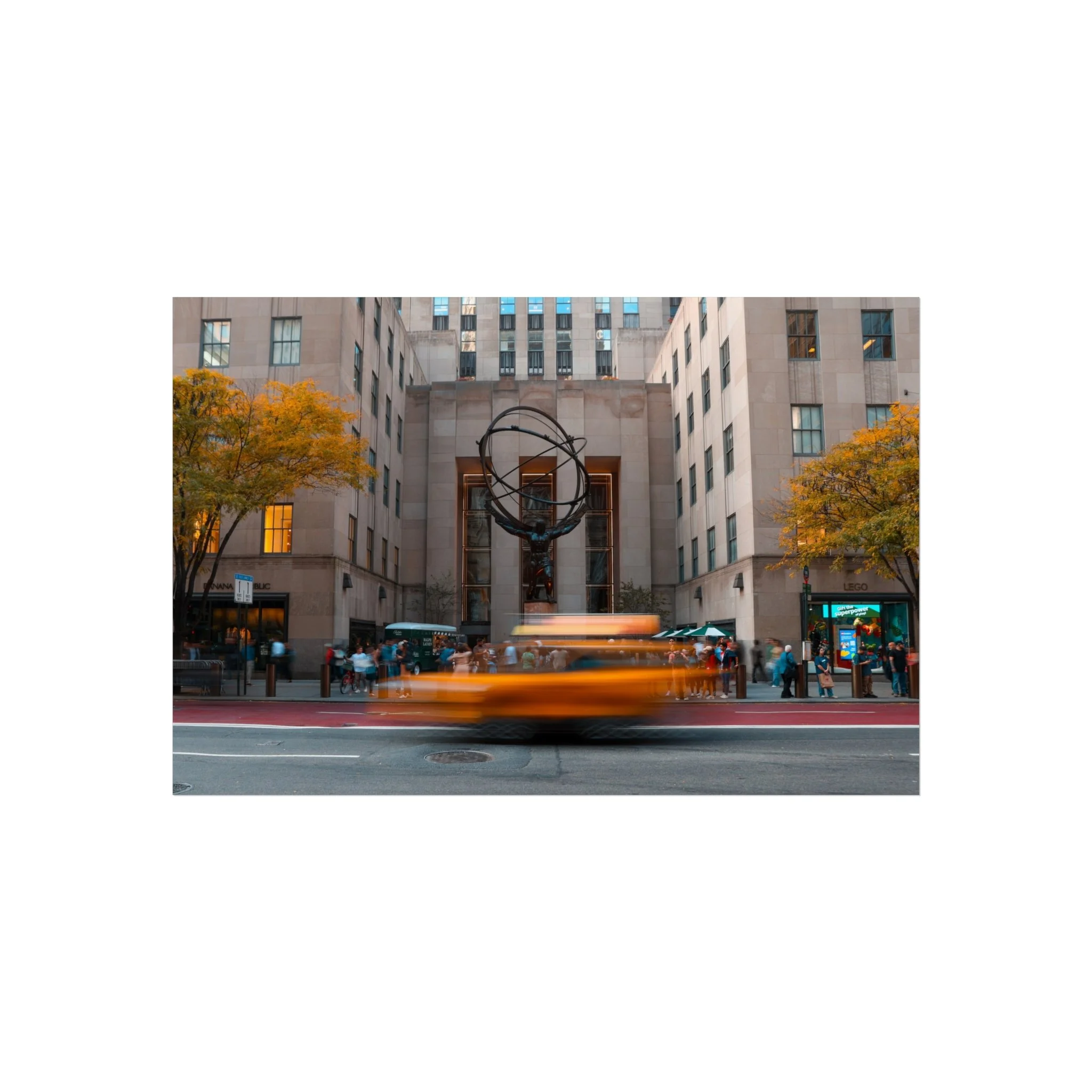 Passing Through NYC Print