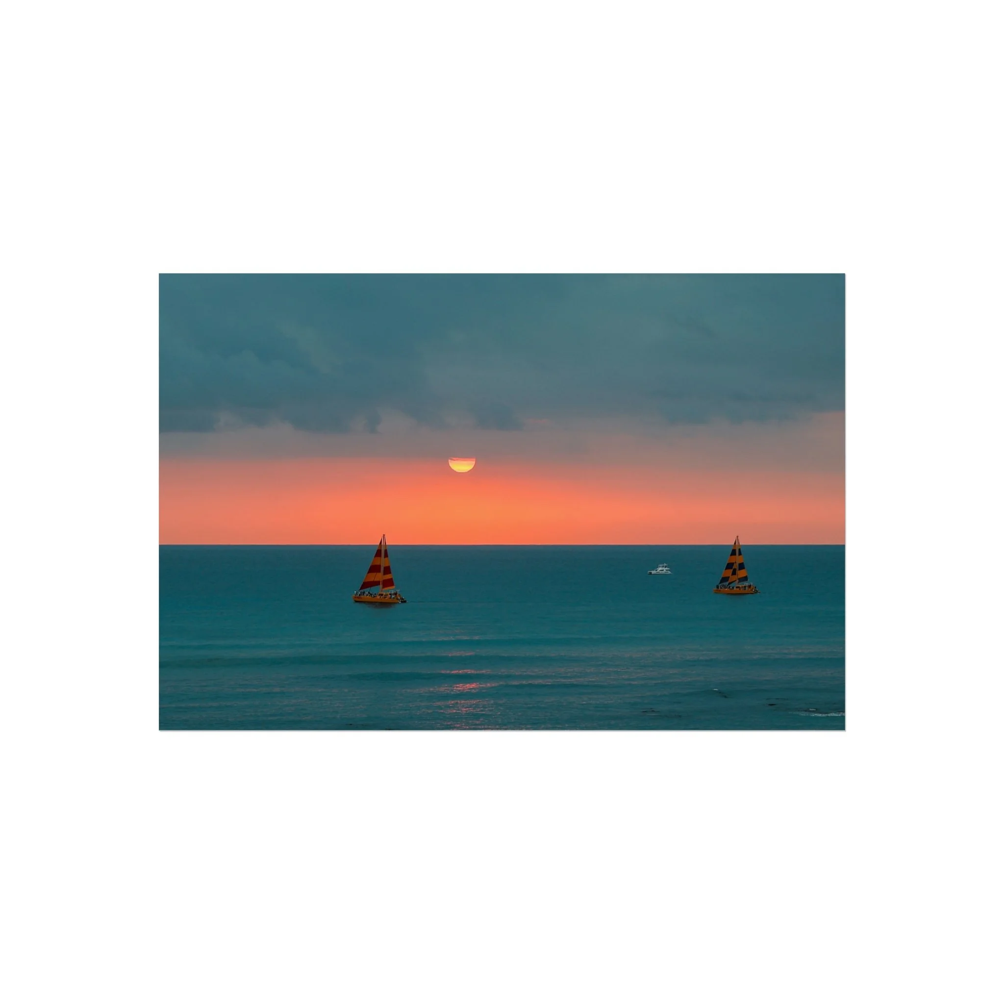 Sailing Into Sunset