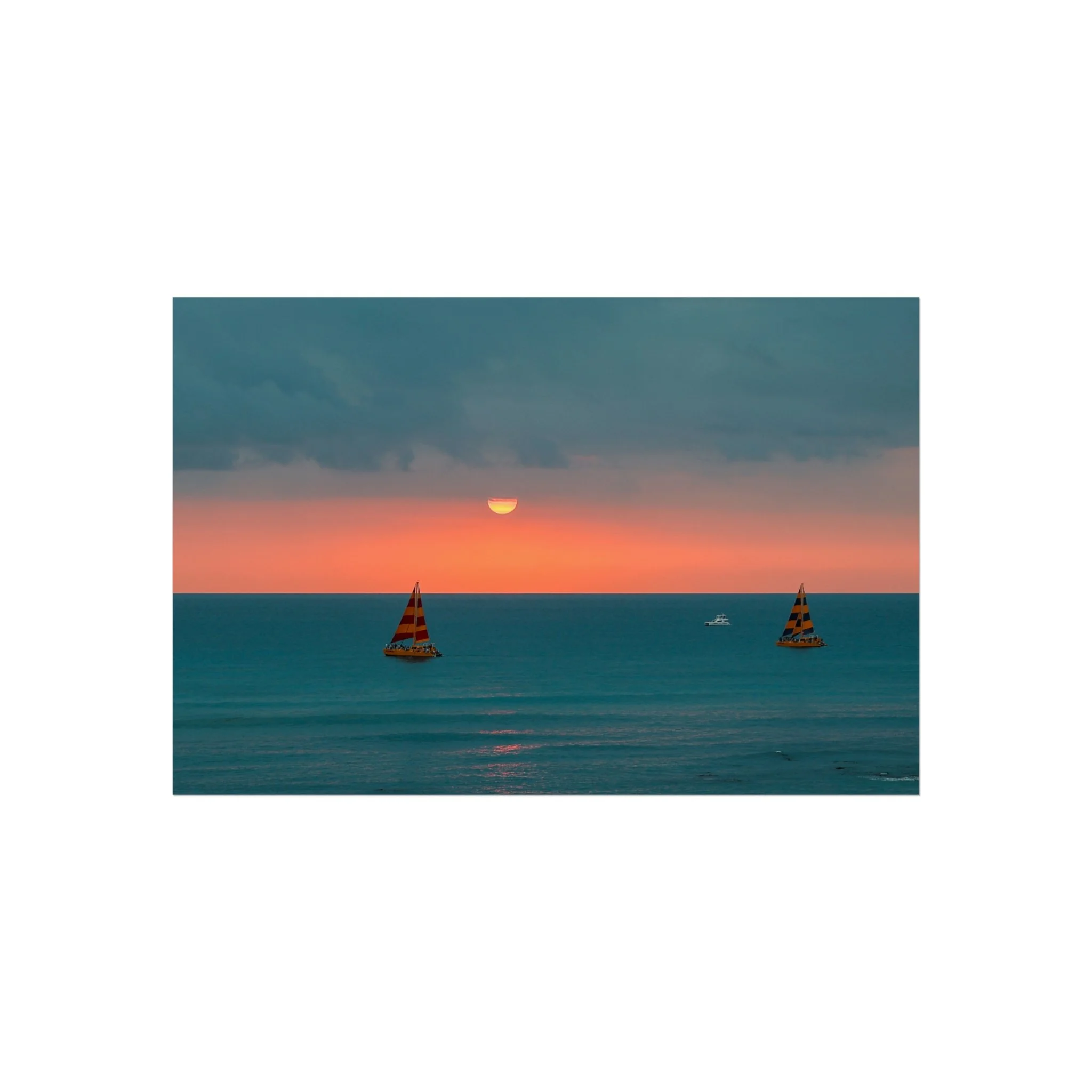 Sailing Into Sunset