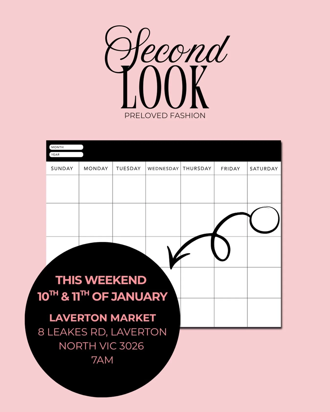 New Era&hellip; We&rsquo;re back for 2026! 🎀
Catch us at our market stall this weekend &mdash; Saturday &amp; Sunday ✨
Details above. Can&rsquo;t wait to see you there! 

Keep an eye on our socials for more to come 🩷