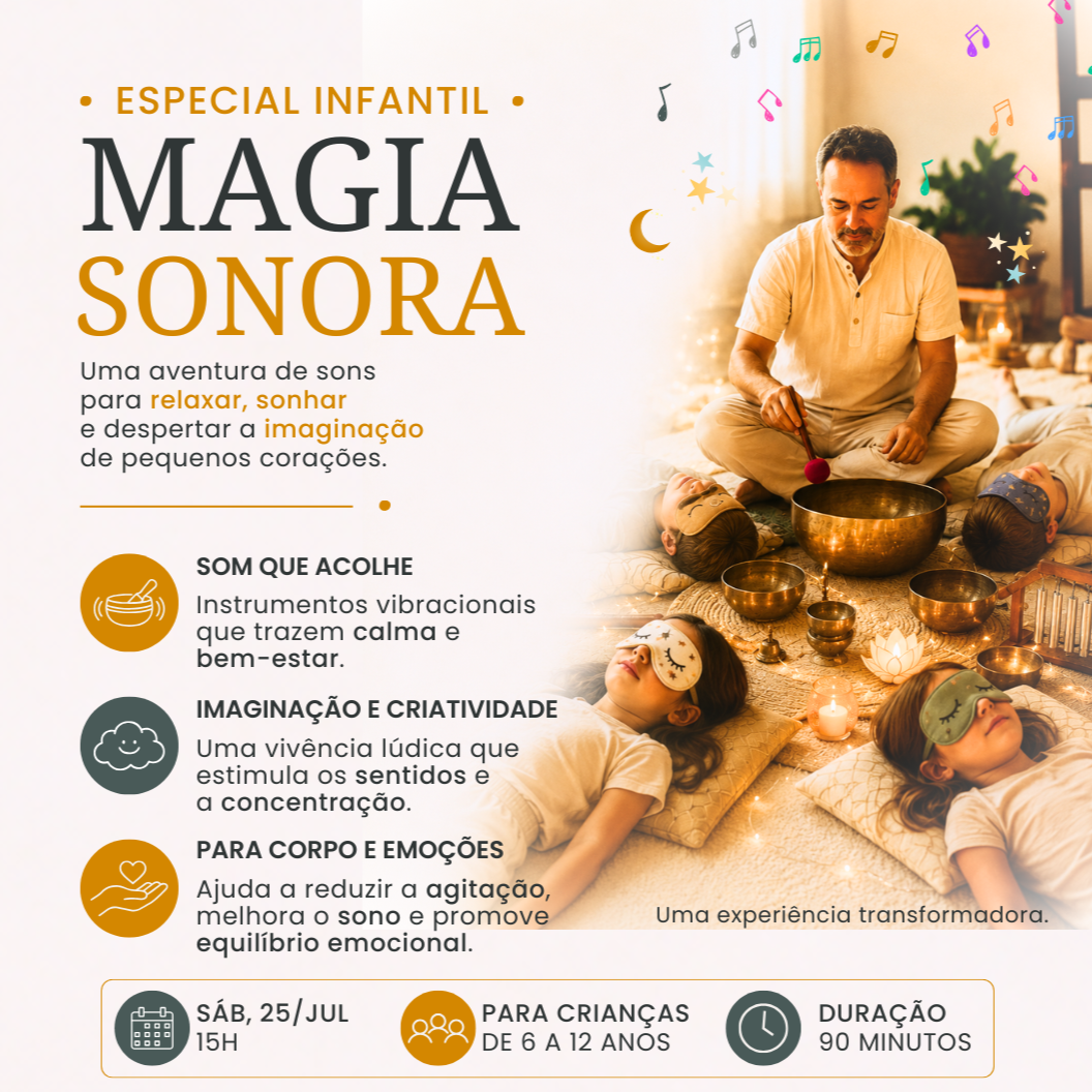 Despertar Aurora - Sessão de Sound Healing para Crianças