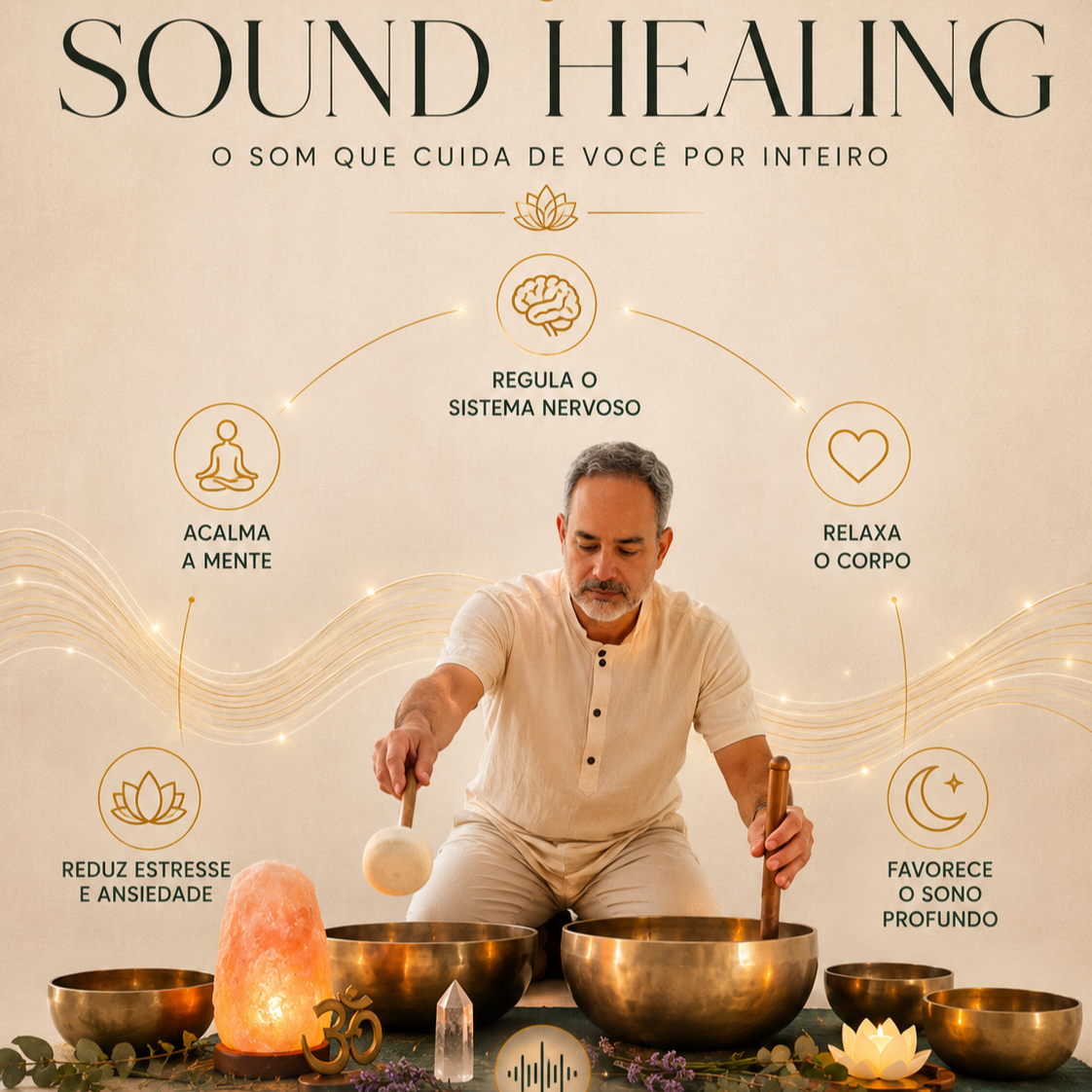 Despertar Aurora - Sessão de Sound Healing em grupo