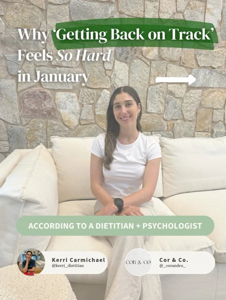 If You Were Hard on Yourself in January&hellip; Read This👇🏼

I teamed up with Laura from @_corandco_ to explore how motivations that come from care and not criticism feel better and last longer. 

As allied health professionals, we see it every yea