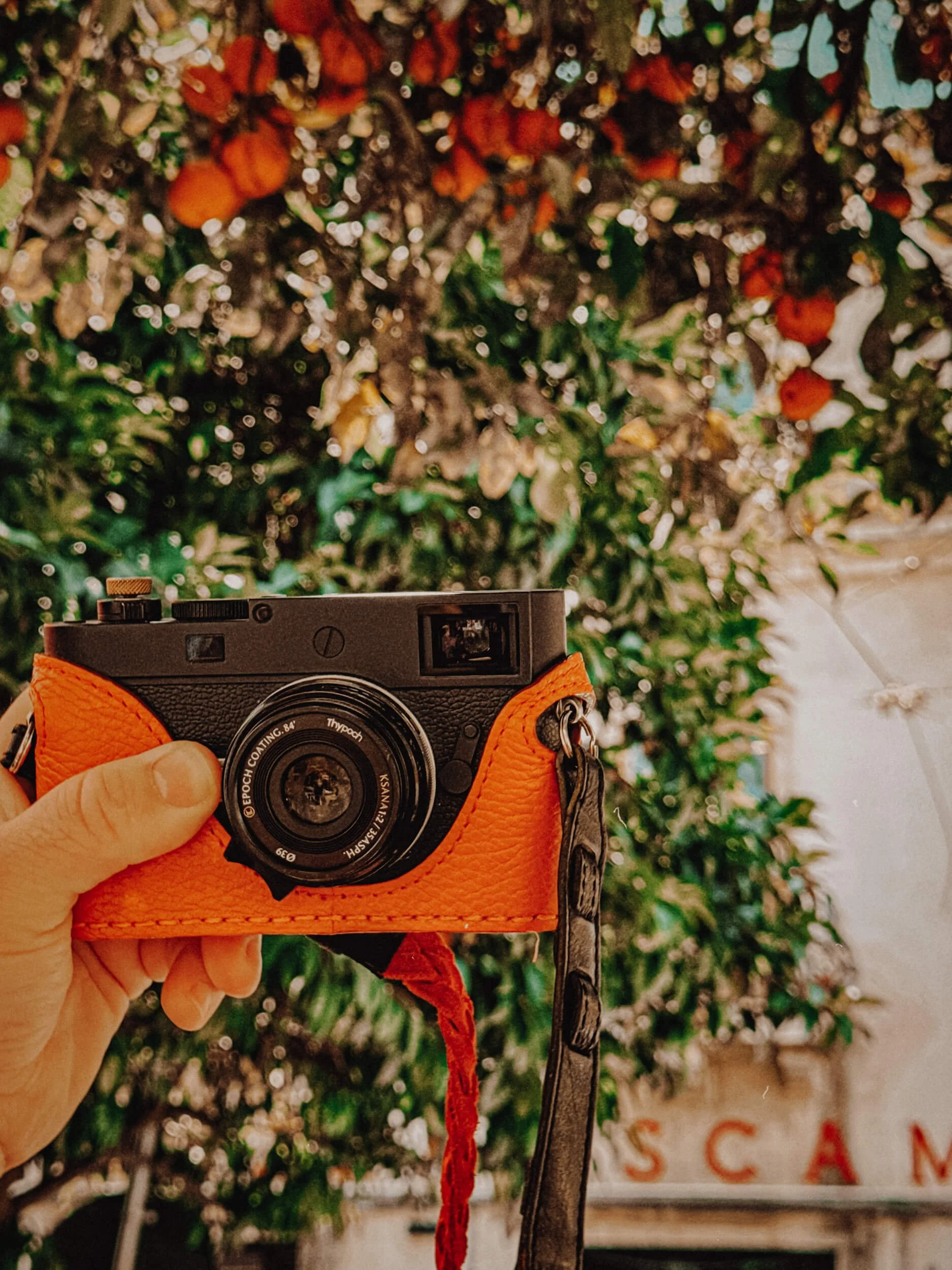 Thypoch Ksana 35mm f/2 mounted on a Leica M11-D camera in Sicily.