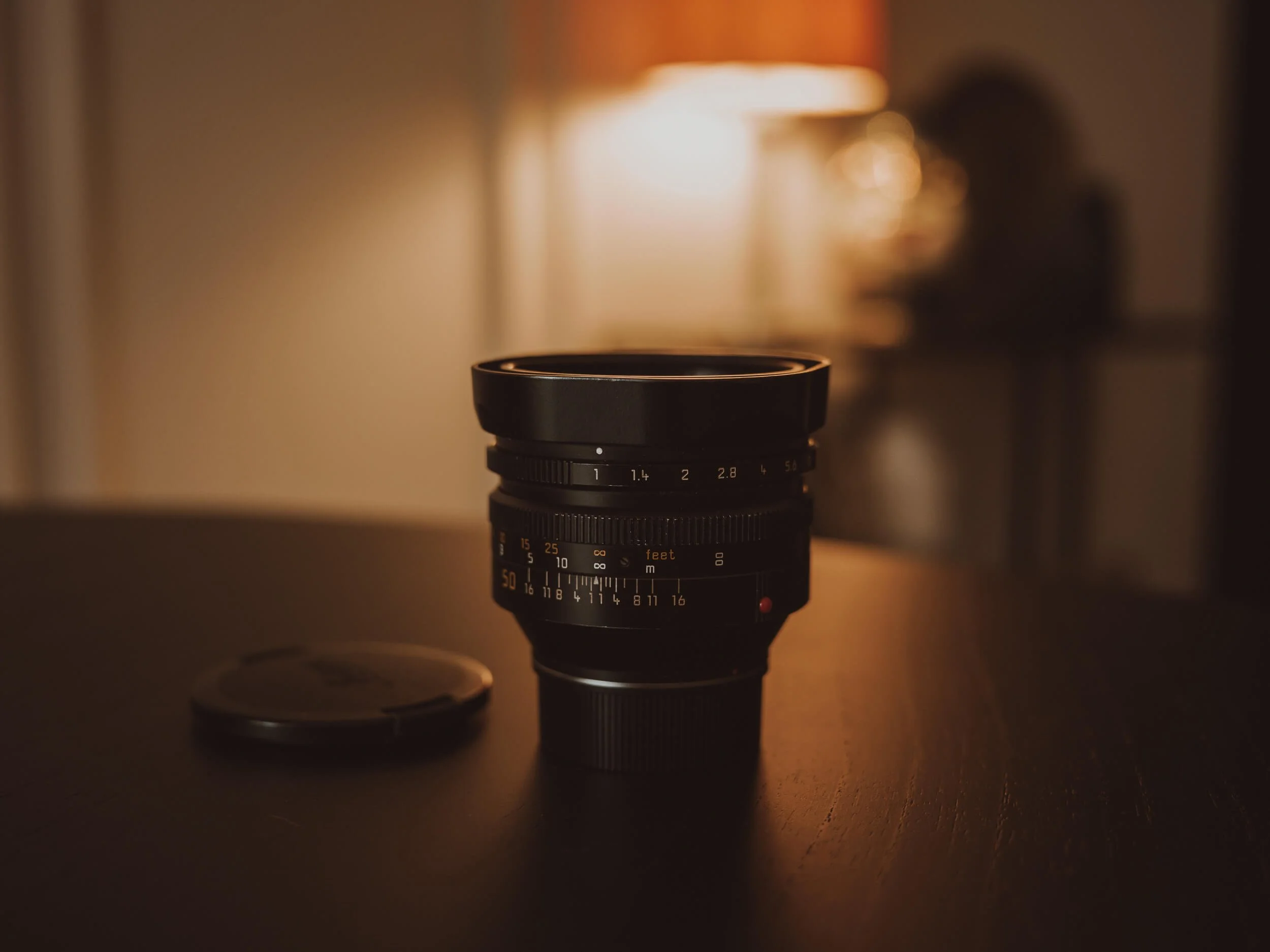 Leica Noctilux 50mm f/1 v4 lens product shot by Milan Swolfs
