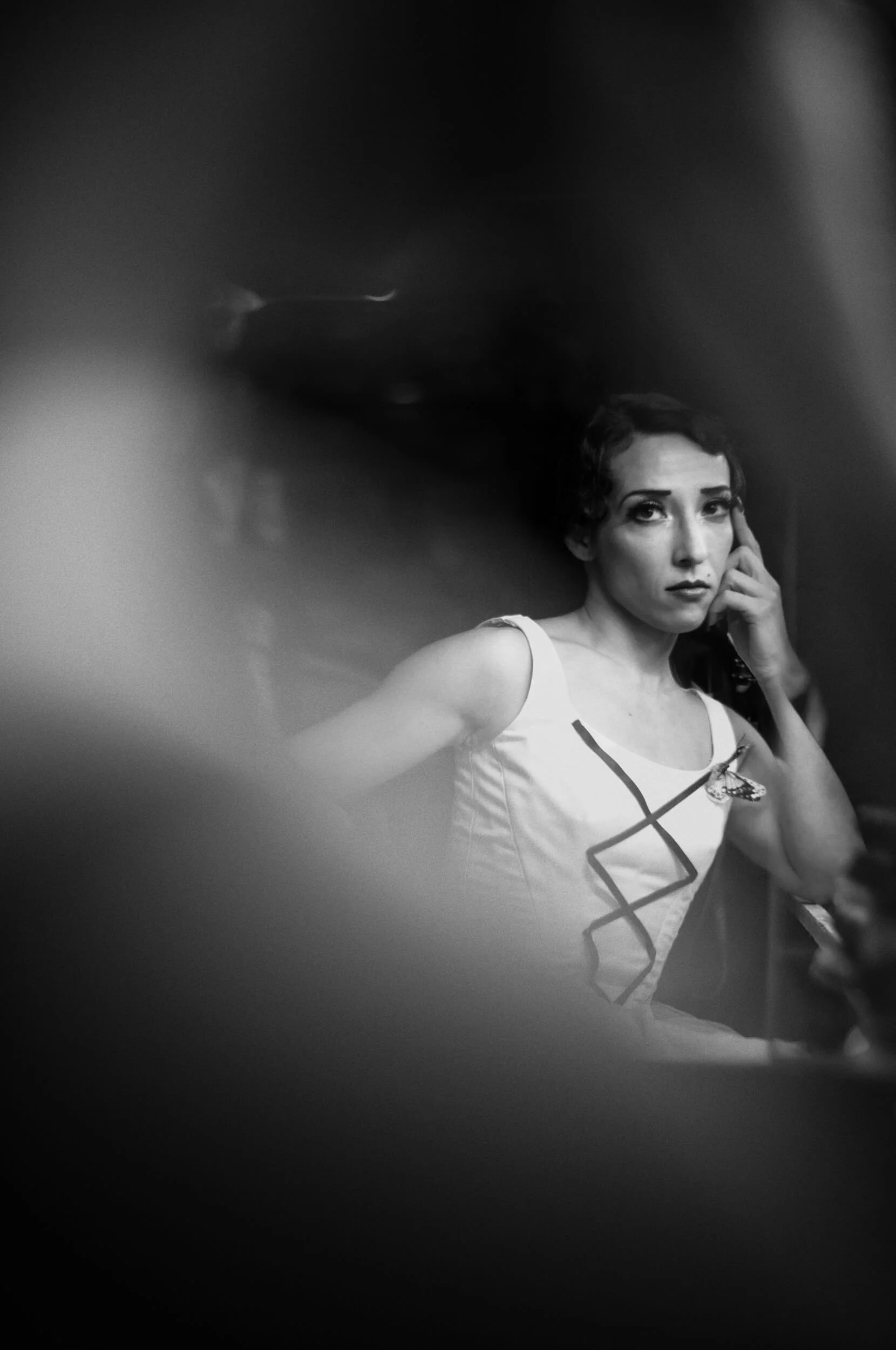 Chanelle De Mai Zenit Zenitar 35mm f1 Leica M11 Monochrom by Milan Swolfs