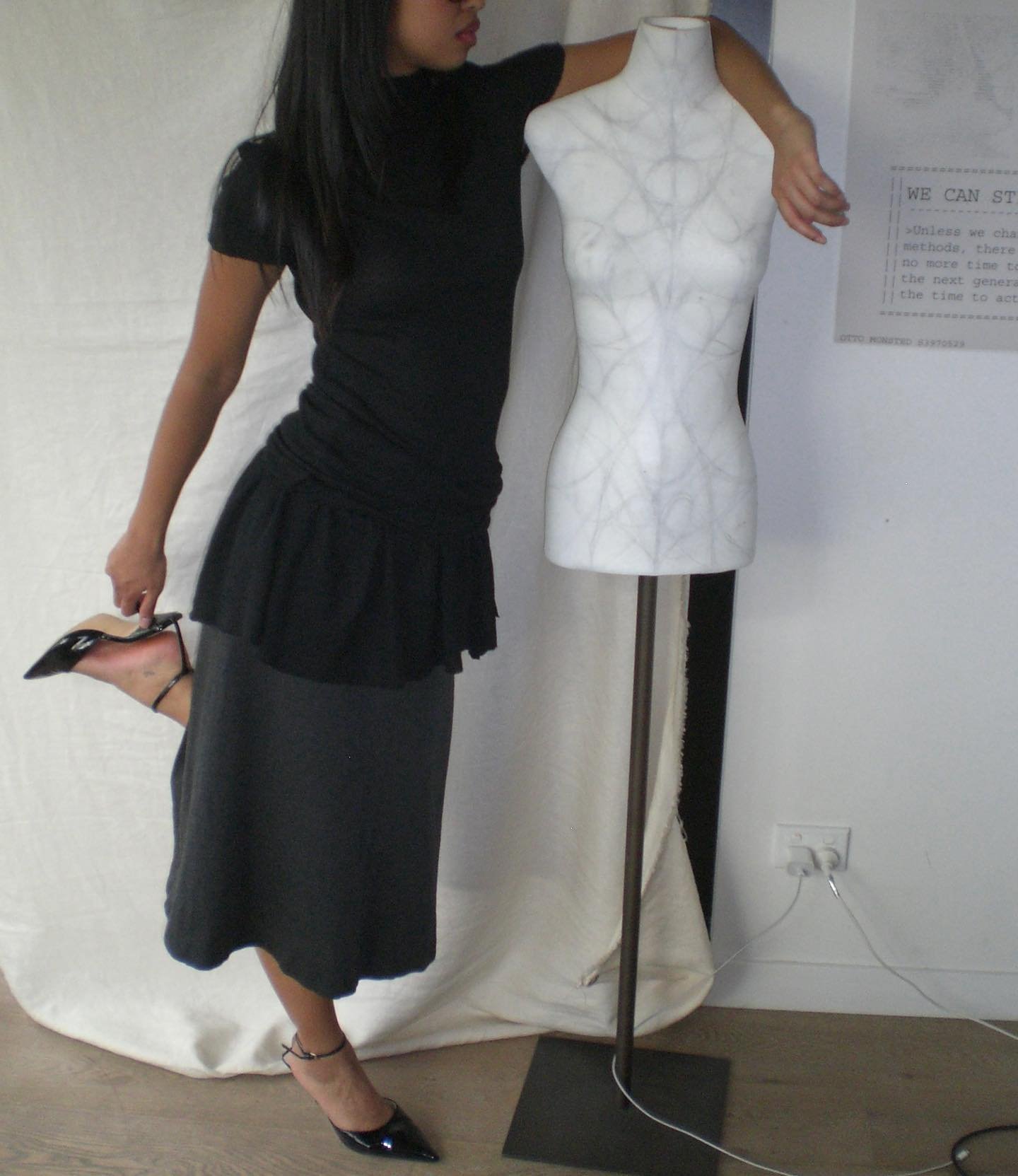 1 dress&hellip;&hellip;&hellip;.3 different ways!!!!!! 

Dress made by me &amp; @otto_nm