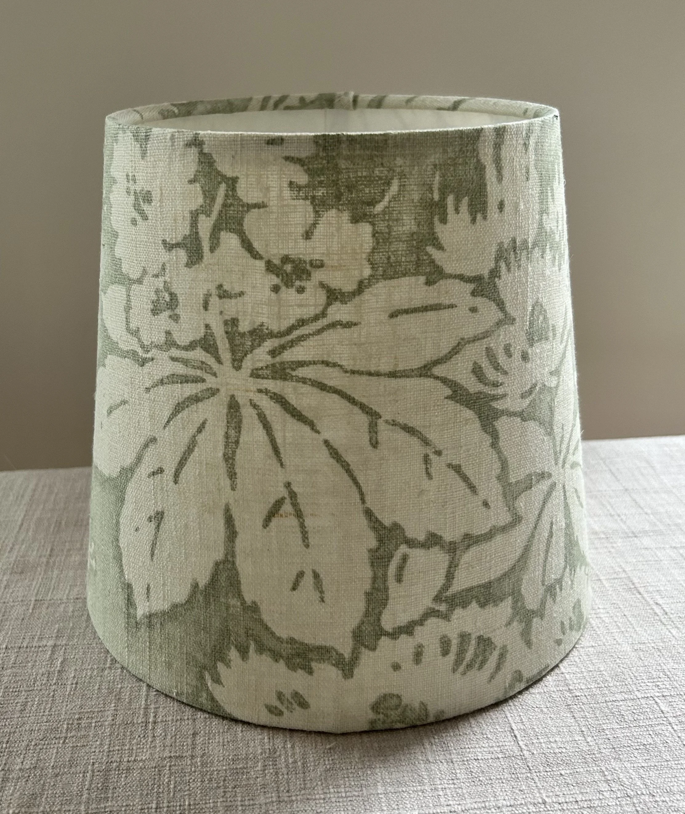 Sycamore Leaves Linen Lampshade