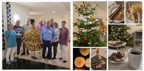 Heilig Abend im Hospiz, Verein Zusammen erreichen wir mehr e. V. organisiert Weihnachtsfeier im Hospiz Sankt Felix in Neustadt