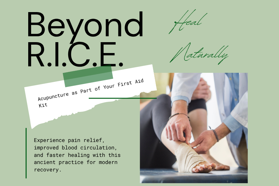Beyond R.I.C.E.: Why Acupuncture  Belongs in Your First Aid Kit