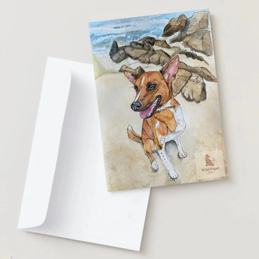 Card Spotlight: Meet one of our 'Colourful Canines Collection' 🐾 

For dog lovers, happy senders, and everyday smiles. ✉️ 💛