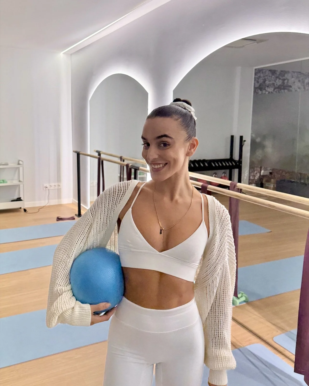 Helena Atienza, instructora de Barre en Tempo 360 · Premià de Dalt