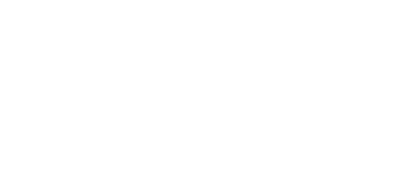 white shopping cart icon on blue background