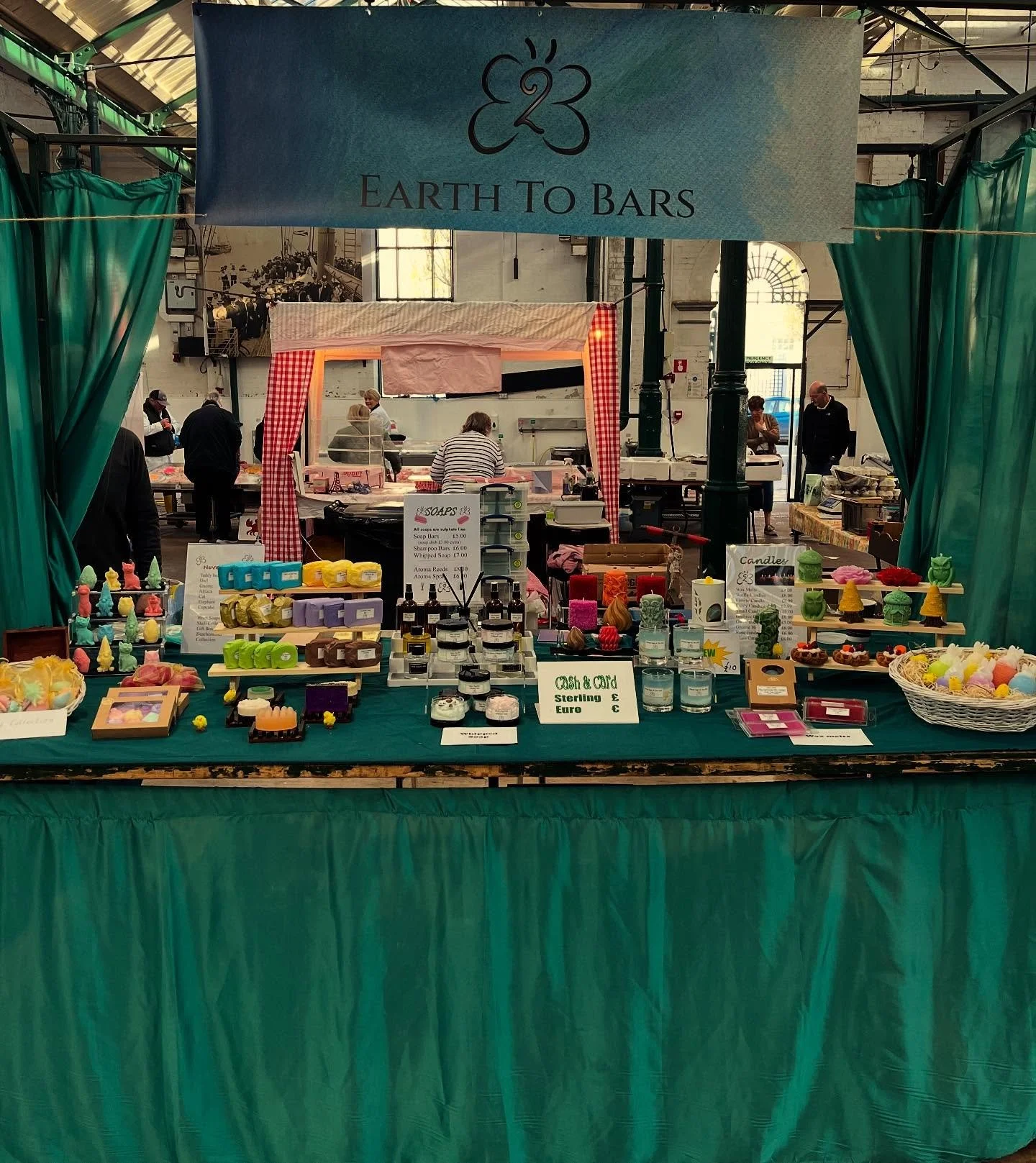 ✨ St. George&rsquo;s Market ✨
Website coming soon! 🛒 #handmadesoaps #sulphatefree #handpouredsoycandles #whippedsoap #naturalsoaps