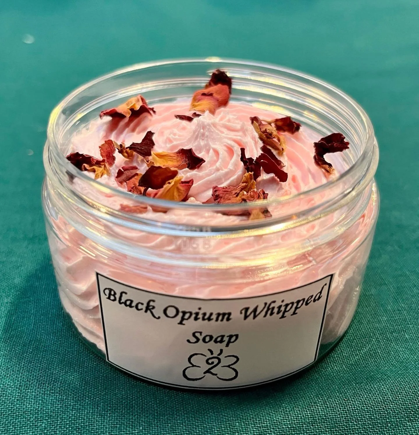 Black Opium Whipped Soap 🧼 link in bio ⛓️