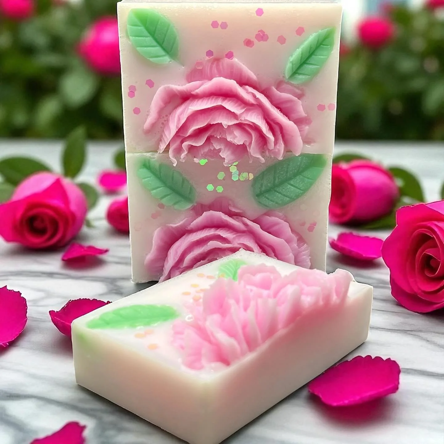 Floral Soap 🌸🧼 Link in bio ⛓️