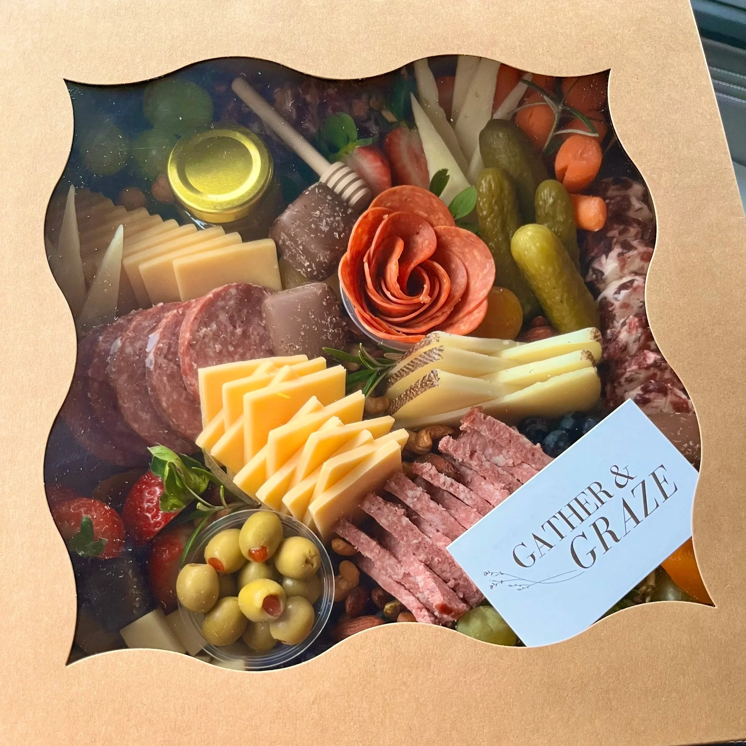 gather & graze – charcuterie & grazing platters for... GATHER & GRAZE