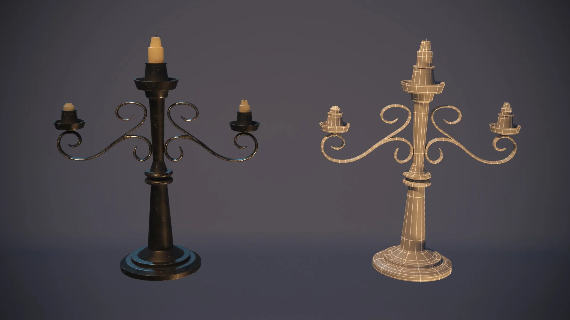 Old props - Chandelier