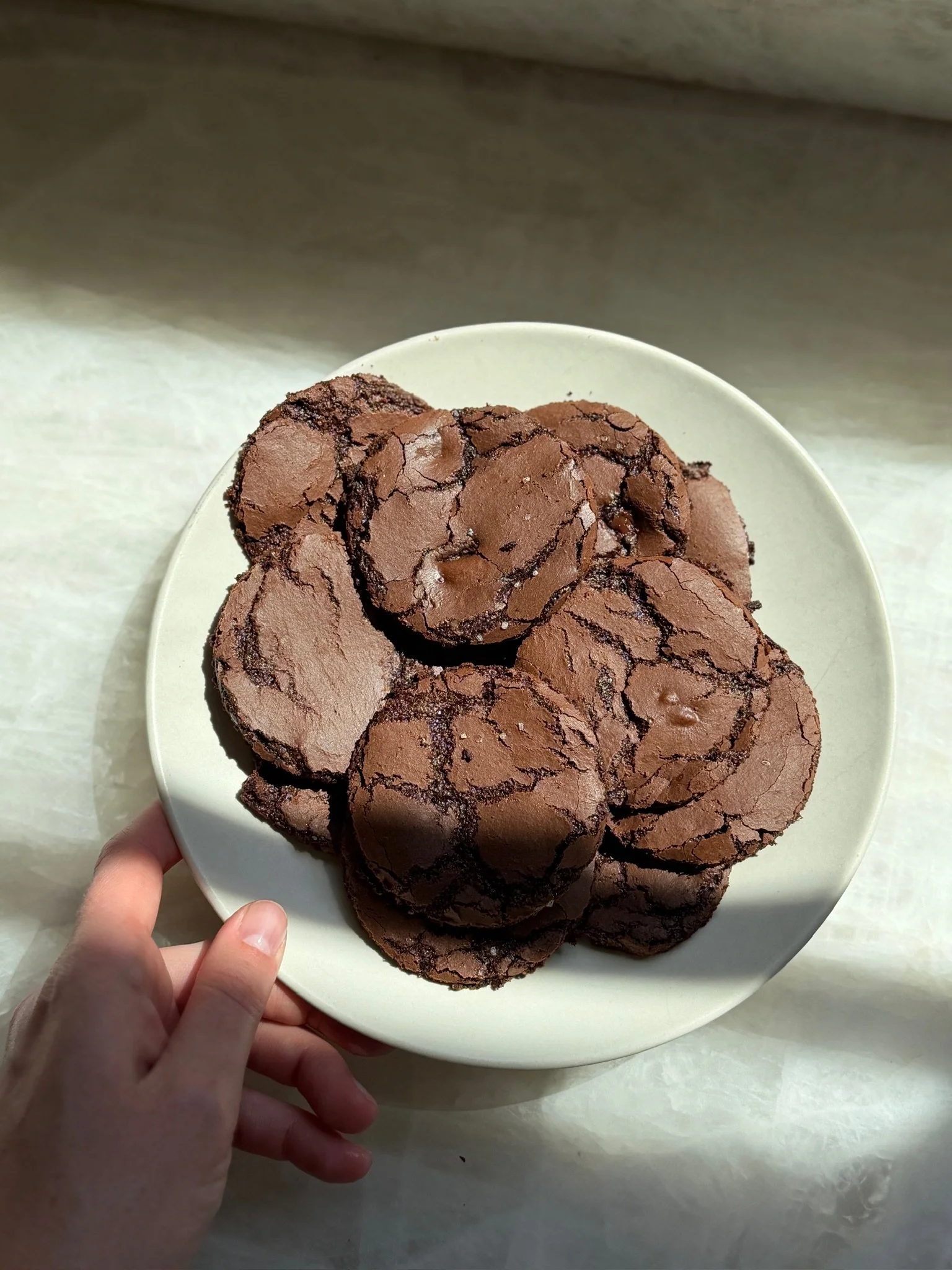 Chocolate Hazelnut Cookies (My Third Trimester Obsession)