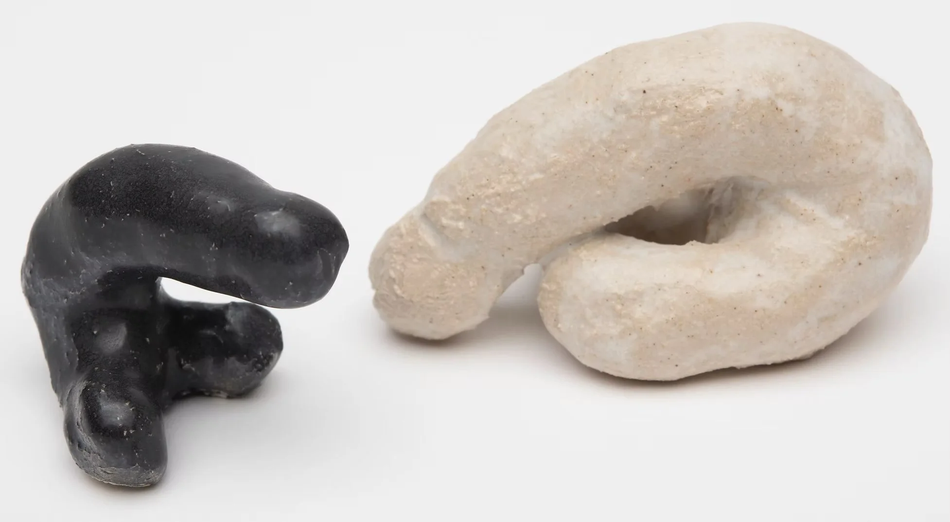 Dancing penises, Ceramic, 5cm by 4cm