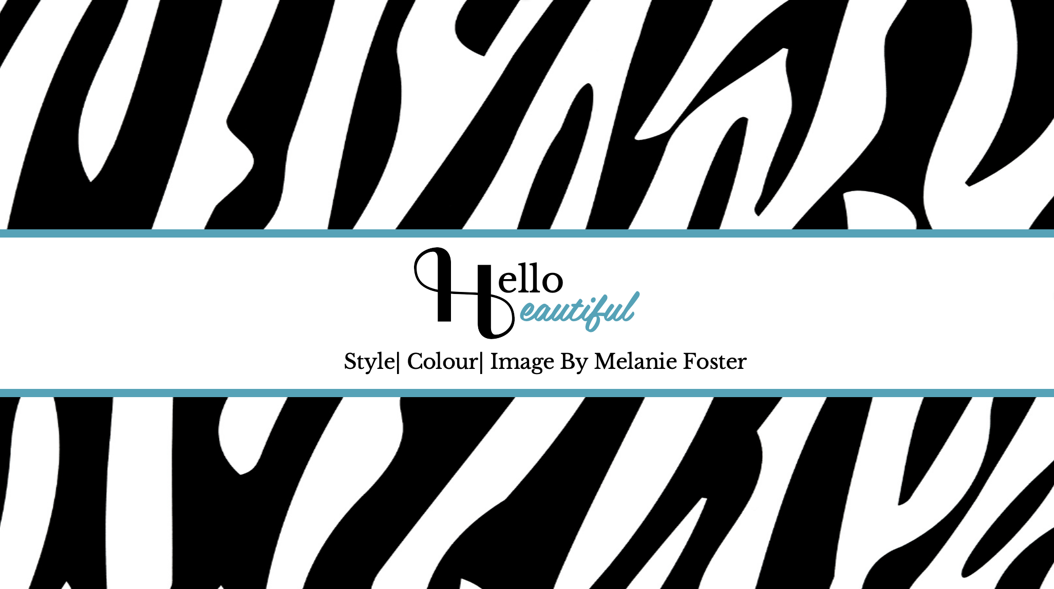 hello beautiful style branding and logo made by canva