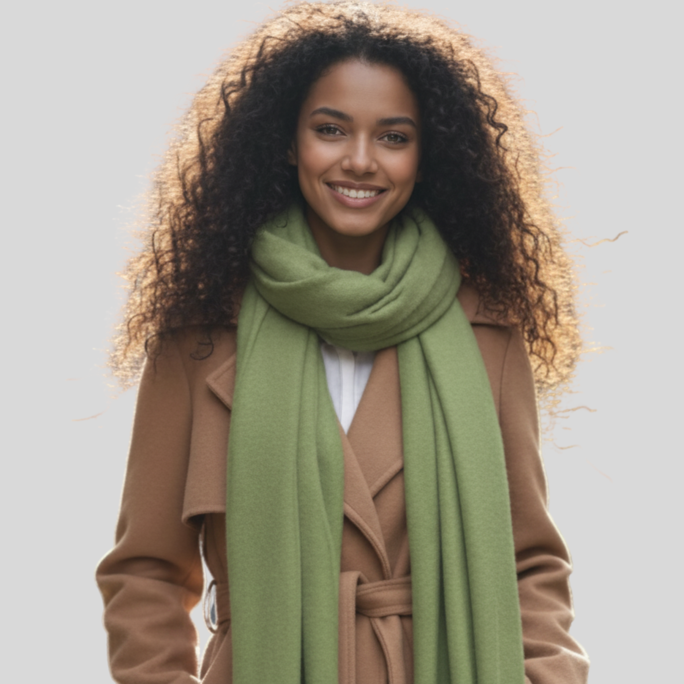 Suzanna Light Moss Multi-Wrap
