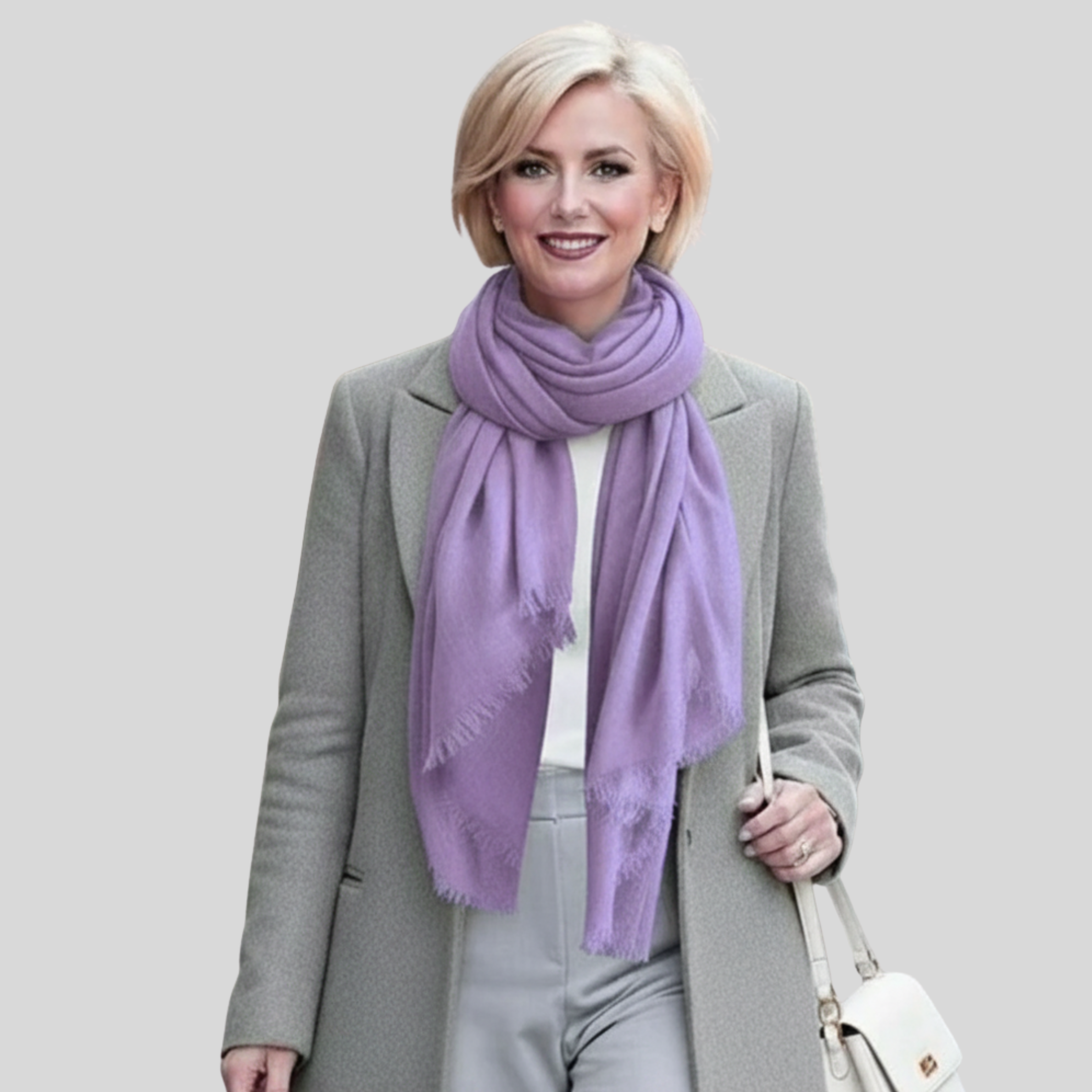 Olivia Lilac Scarf