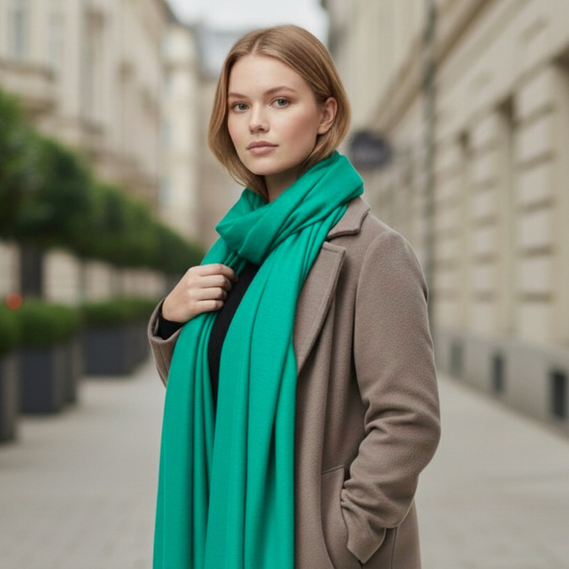 Suzanna Emerald Sea Multi-Wrap