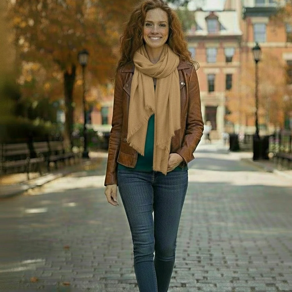 Olivia Sand Scarf
