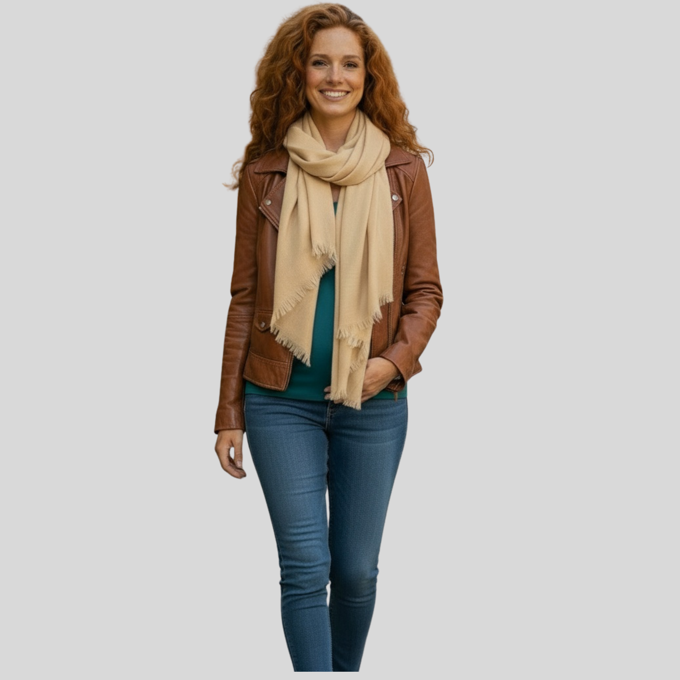 Olivia Sand Scarf