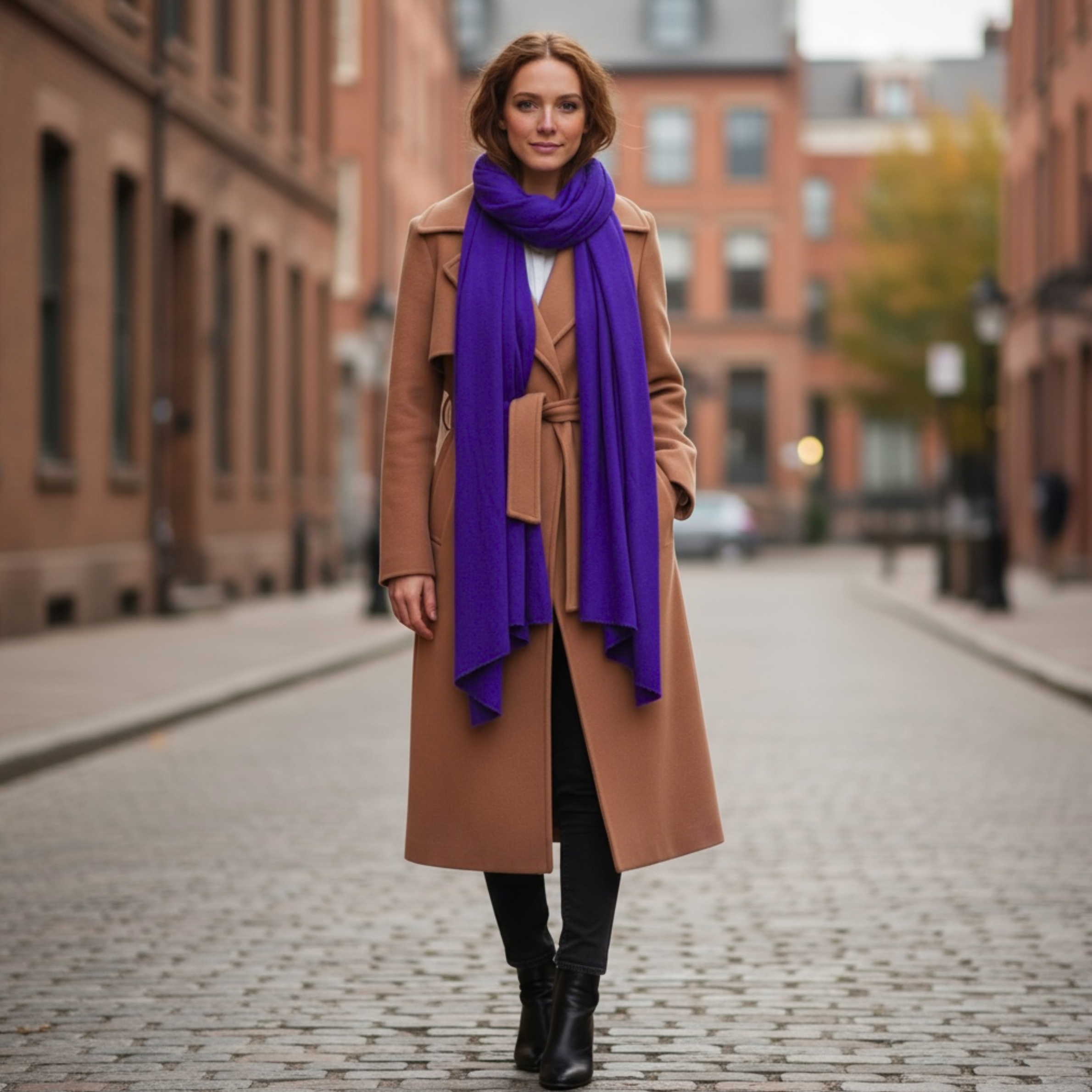 Suzanna -True Purple Multi-Wrap