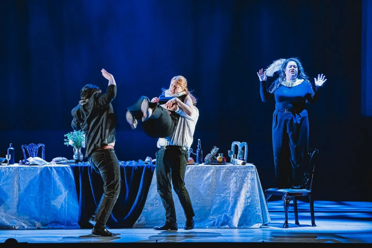 Photos from our &ldquo;Act Four Scenes&rdquo; performance at the Welsh National Opera in Cardiff together with their wonderful orchestra. 

Got typecasted as Hermia from Midsummer nights dream by Britten 😁 - I really enjoyed portraying her! Also per