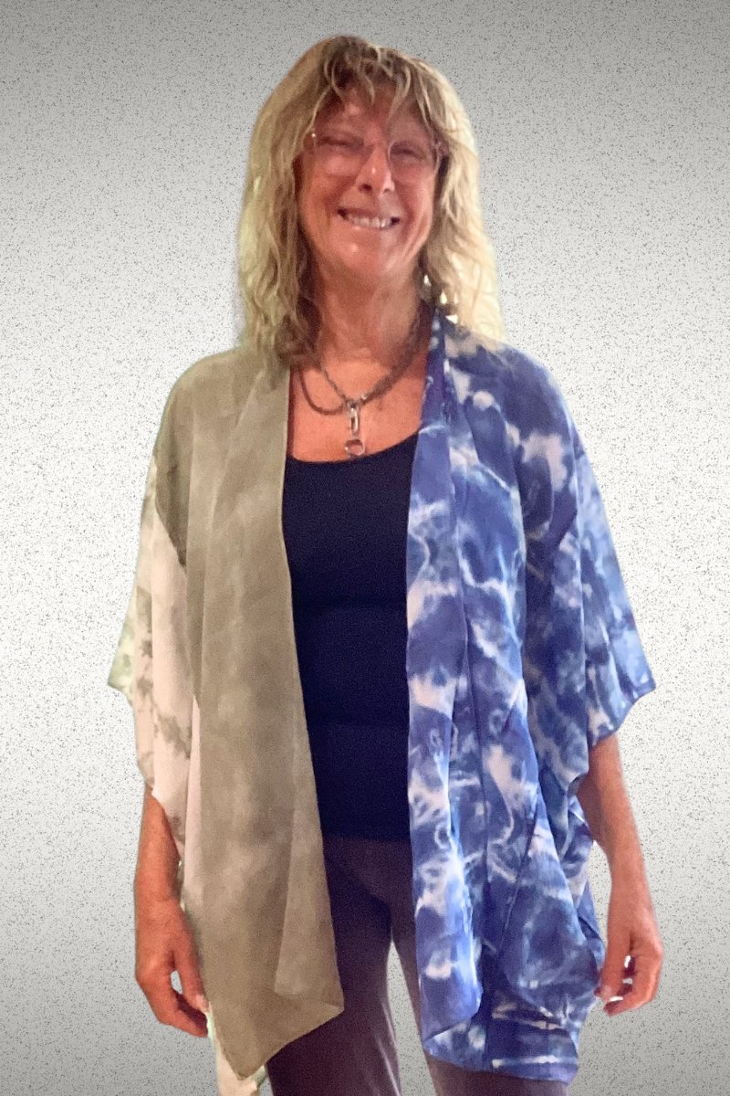 Mantra Silk Kimono Jacket of Many Colors
