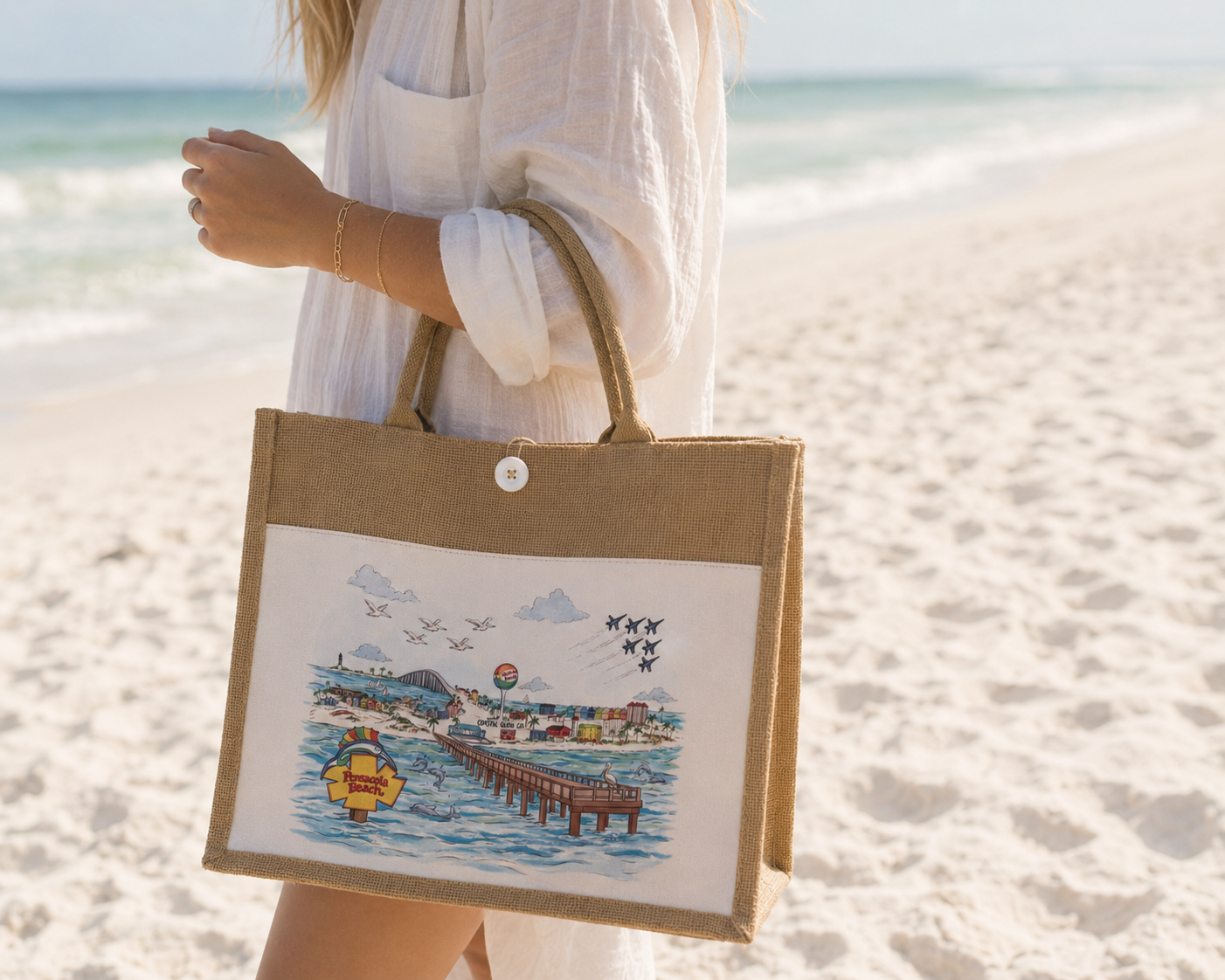 Pensacola Beach Tote
