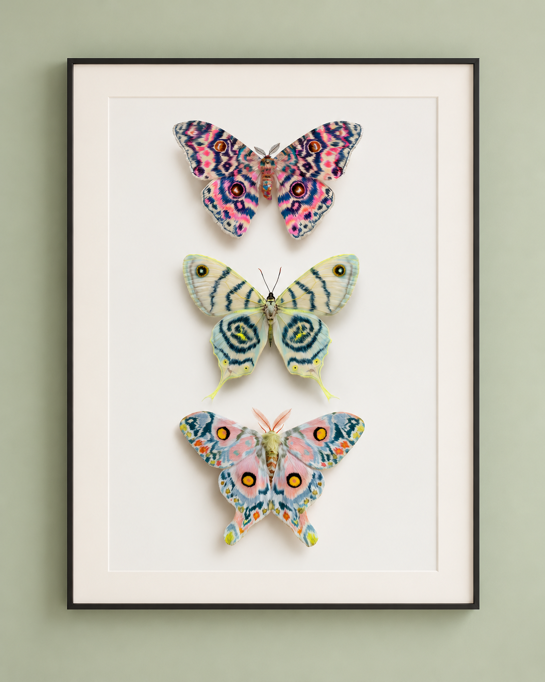 Charlie Moon Art - Night Butterflies Framed (1).png