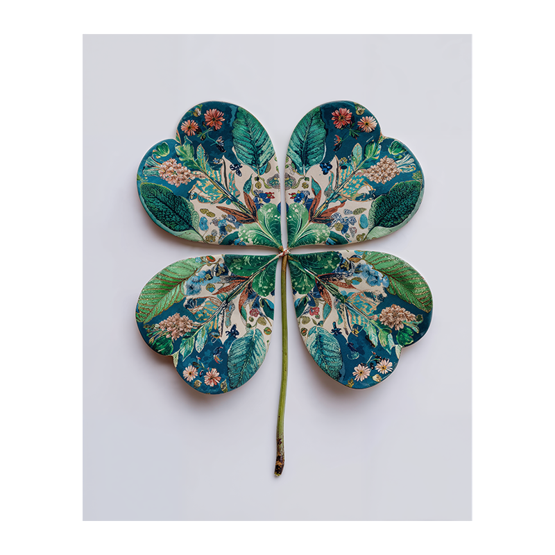 Charlie Moon - Fine Art Print - Luck Clover 1.png