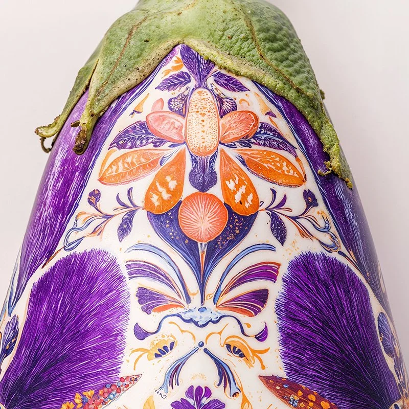 The Harvest Atelier - fine art print - charlie moon - The Aubergine - close-up.jpg