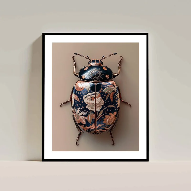 Wonderful Ladybug - fine art print - charlie moon 4a.jpg