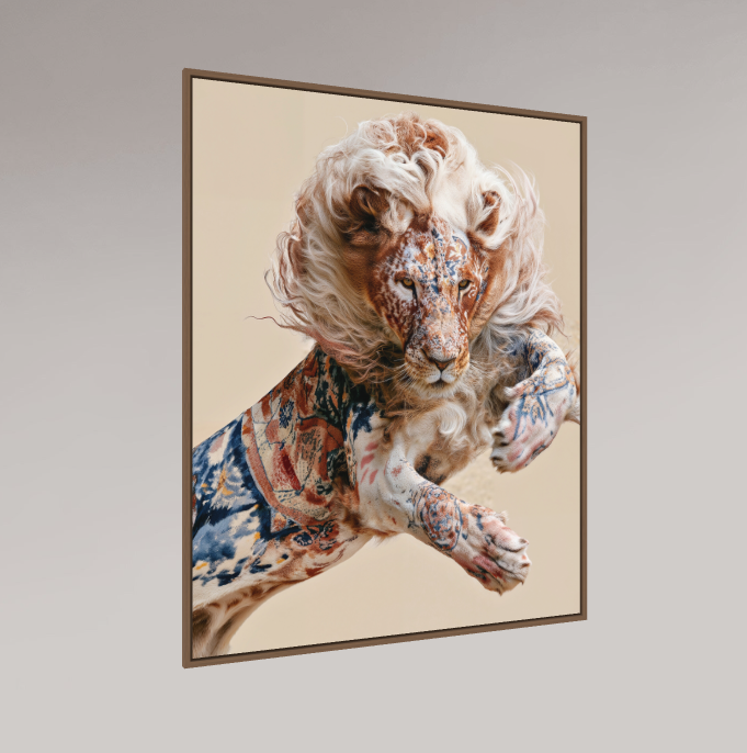 Charlie Moon Art White Lion Original (6).png