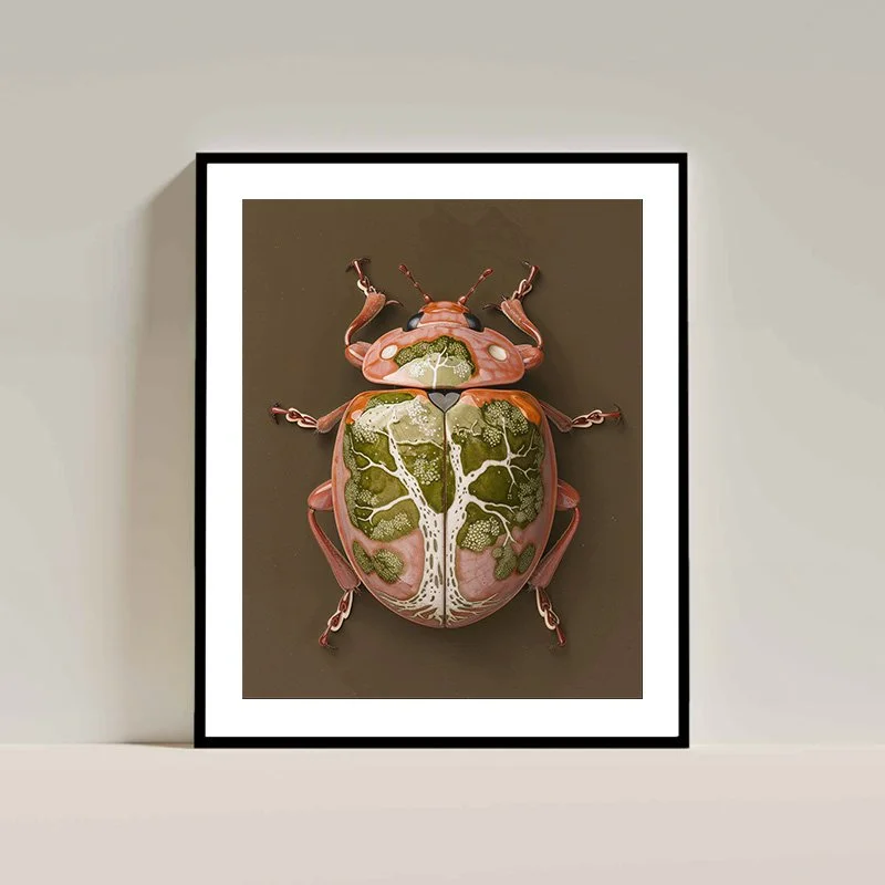 into the woods - fine art print - charlie moon - 5 framed.jpg