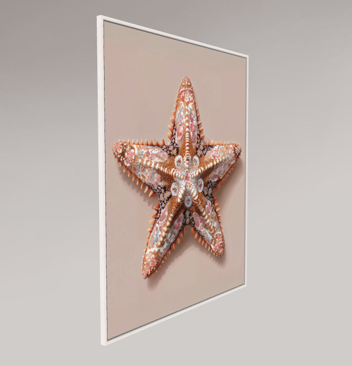 Charlie Moon Art - original Starfish saffron (4).png