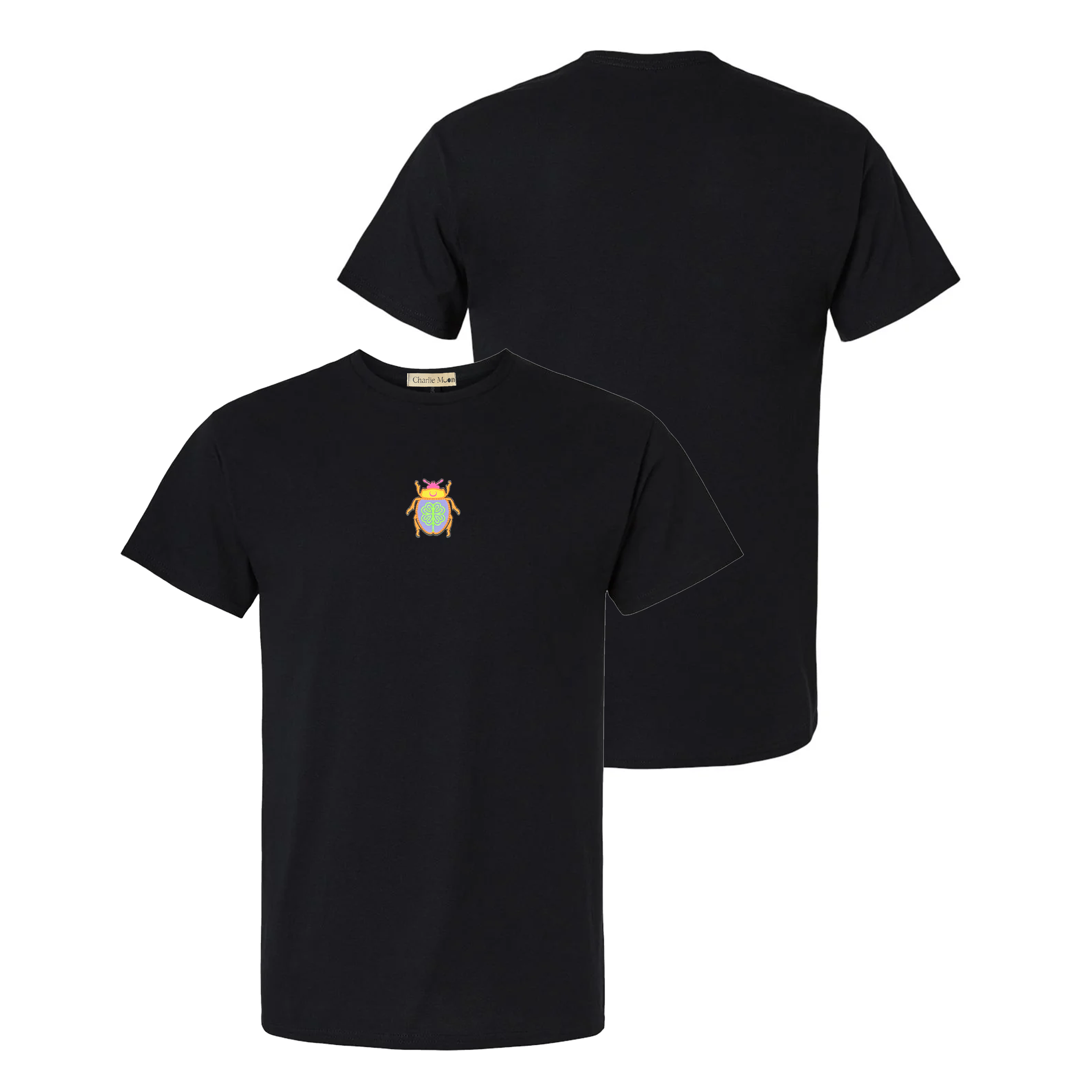 Charlie Moon Art - Lucky Tee Collectible Front and Back.png